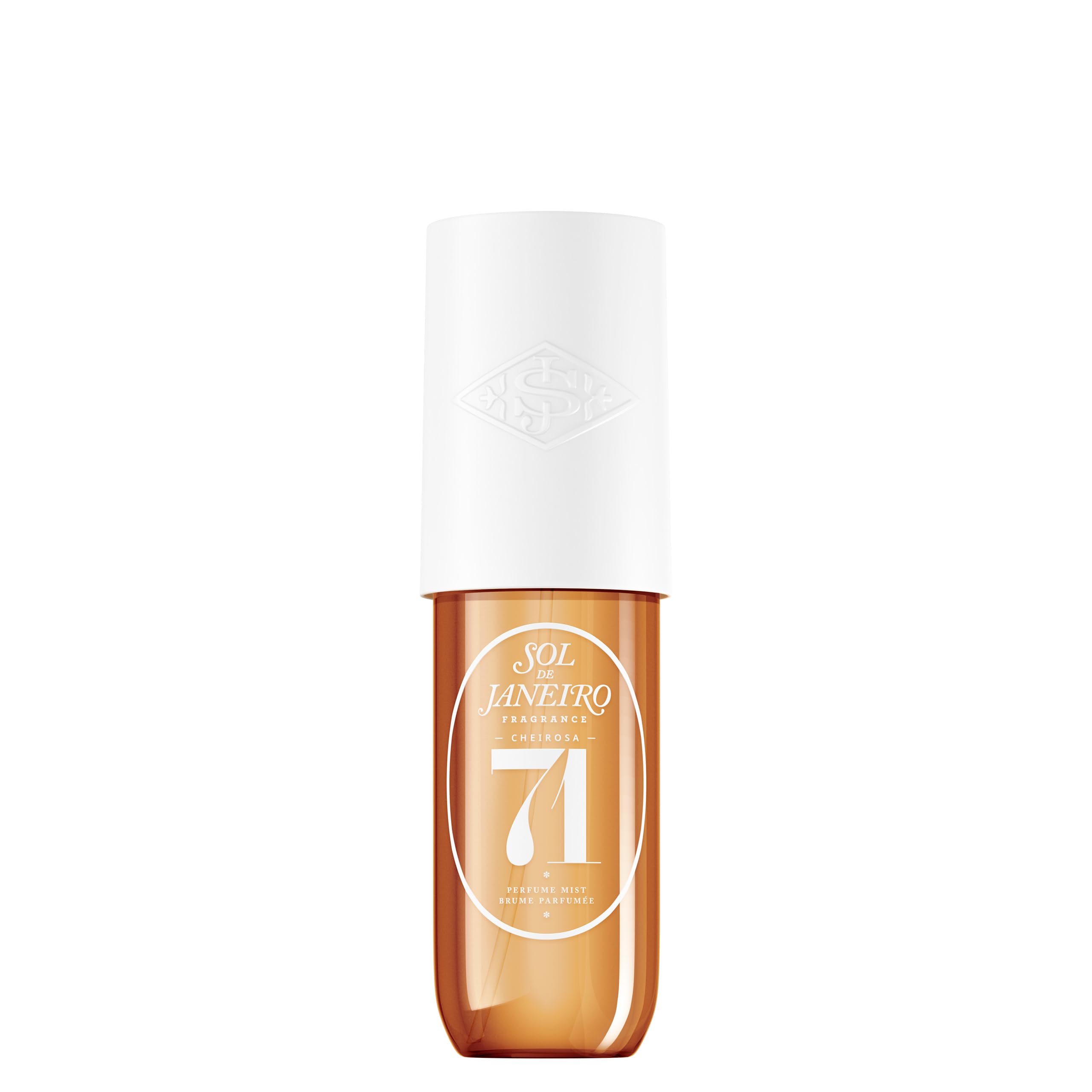Sol de Janeiro Cheirosa 71 travel bottle for on-the-go freshness.