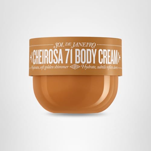 Sol de Janeiro Cheirosa 71 shimmering cream delivers warm golden glow.