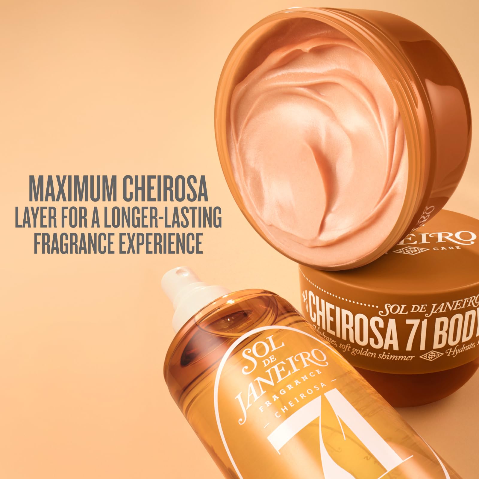 Sol de Janeiro Cheirosa 71 tonka bean extract for even tone.