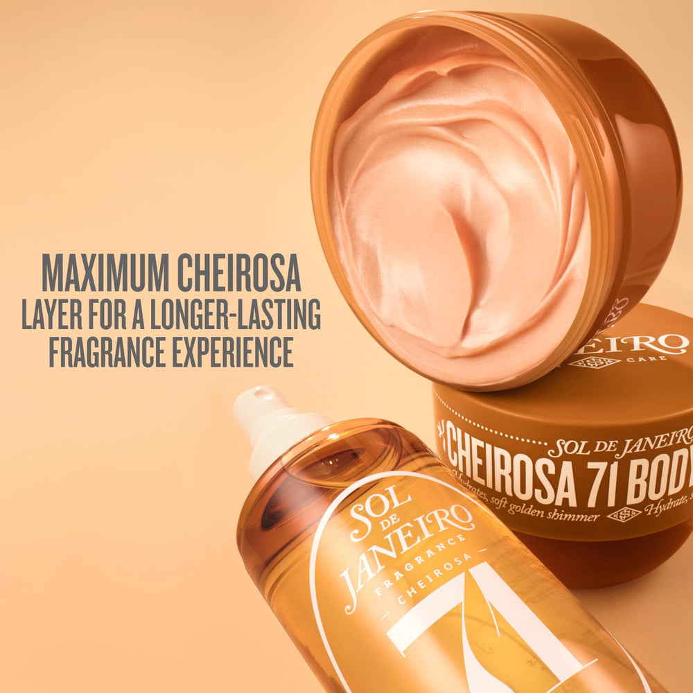 Sol de Janeiro Cheirosa 71 tonka bean extract for even tone.