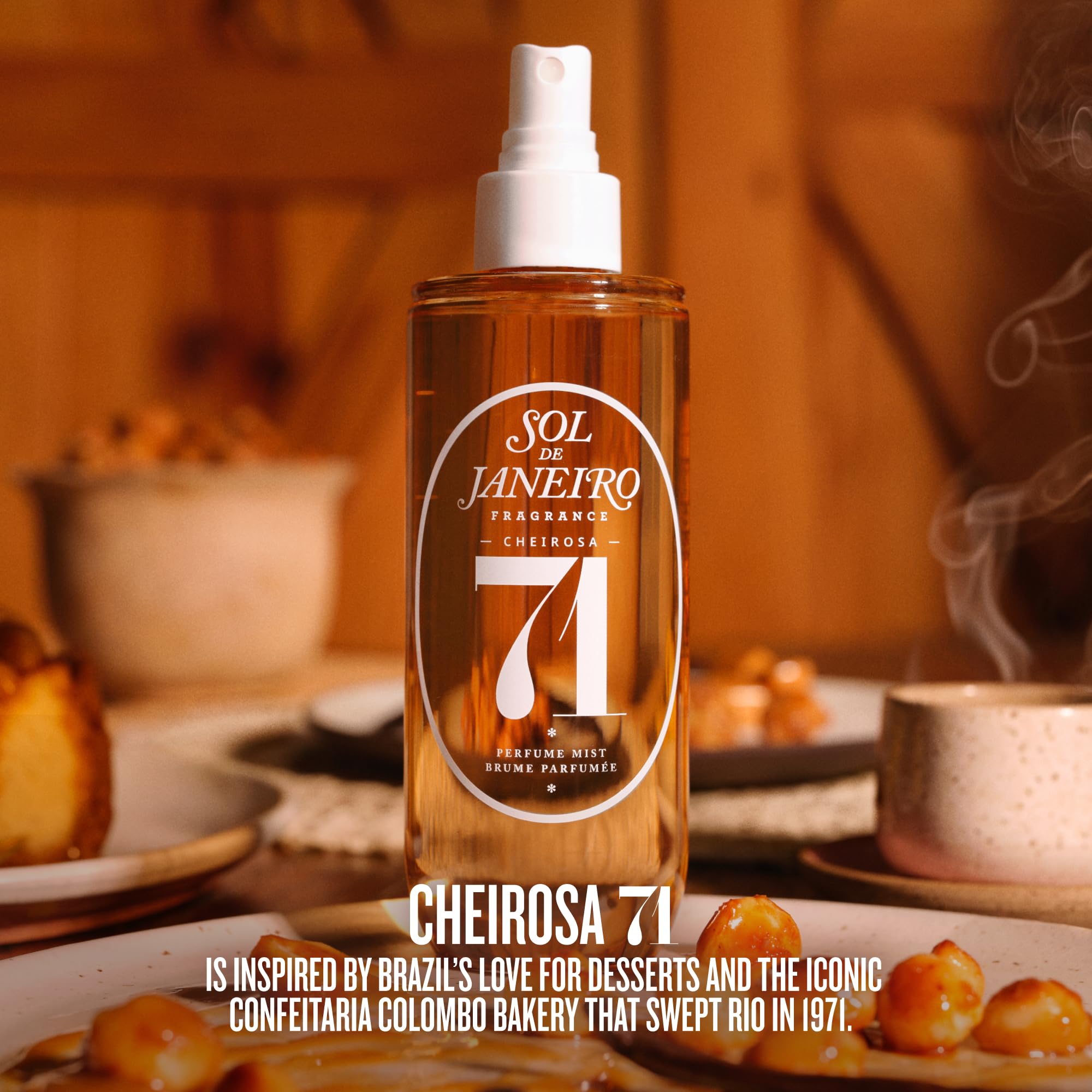 Sol de Janeiro Cheirosa 71 spritz-application enables quick refresh.