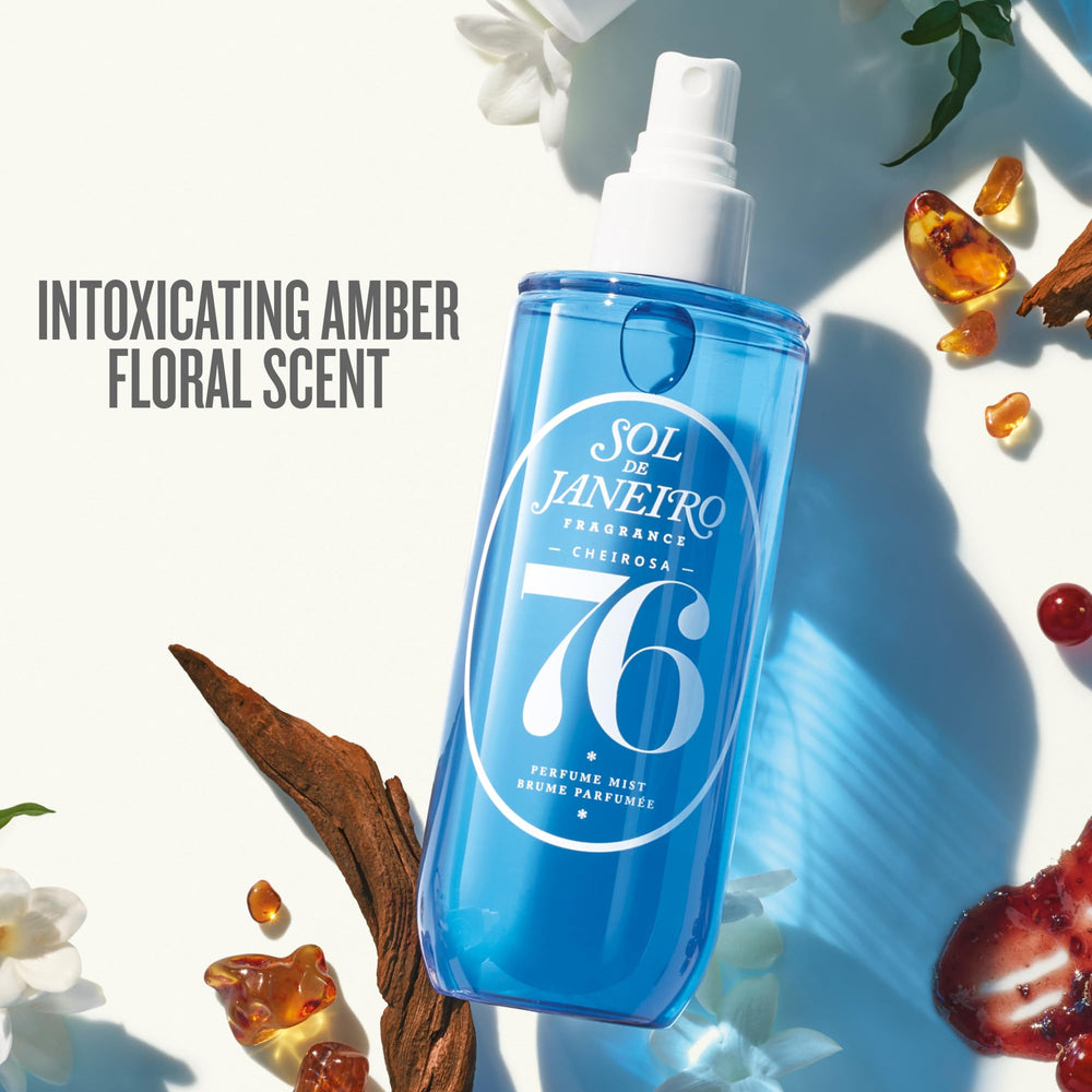 Cheirosa 76 mist spray close-up, ideal for on-the-go refreshment