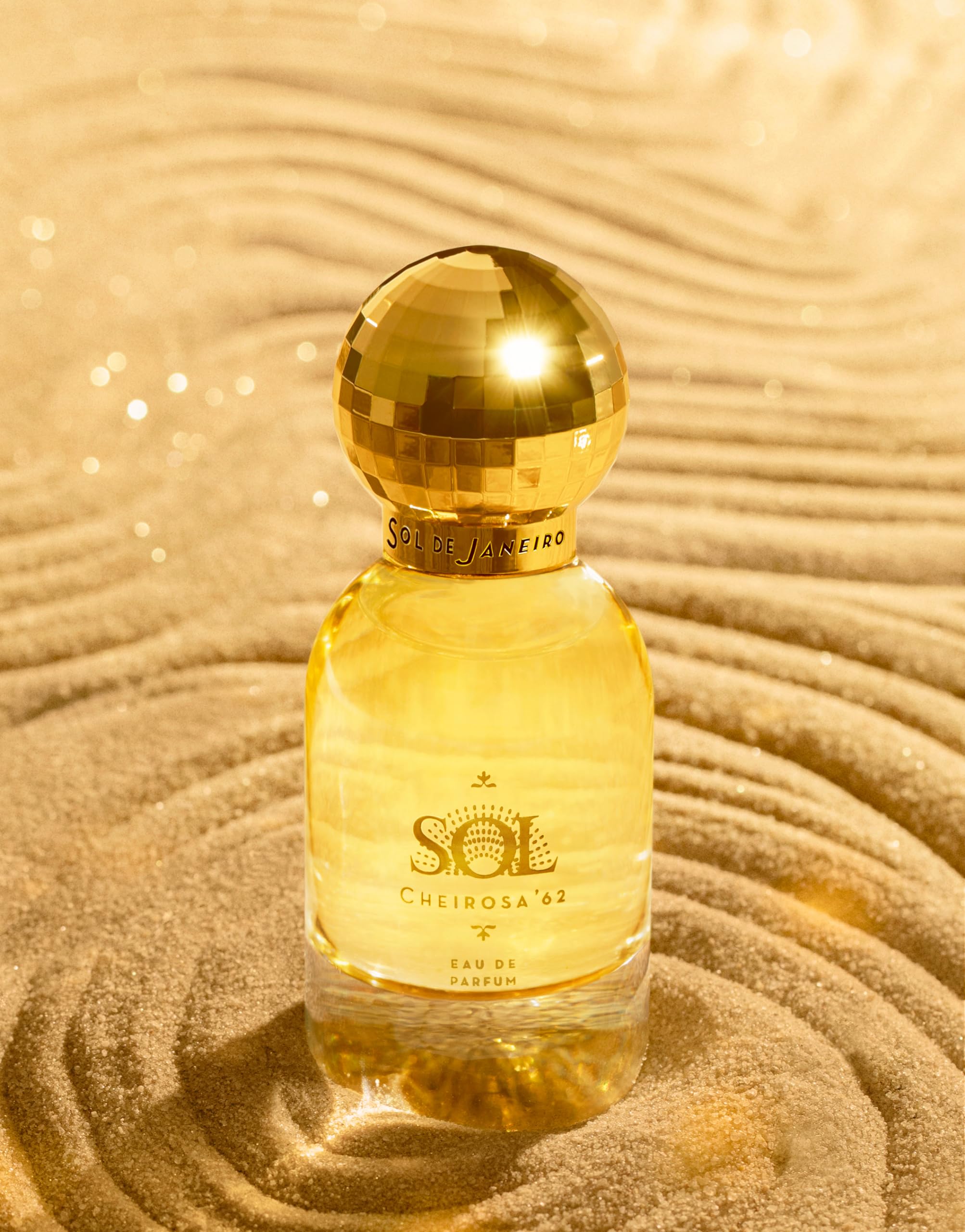 Sol de Janeiro Cheirosa 62 elegant bottle display ideal for gifting