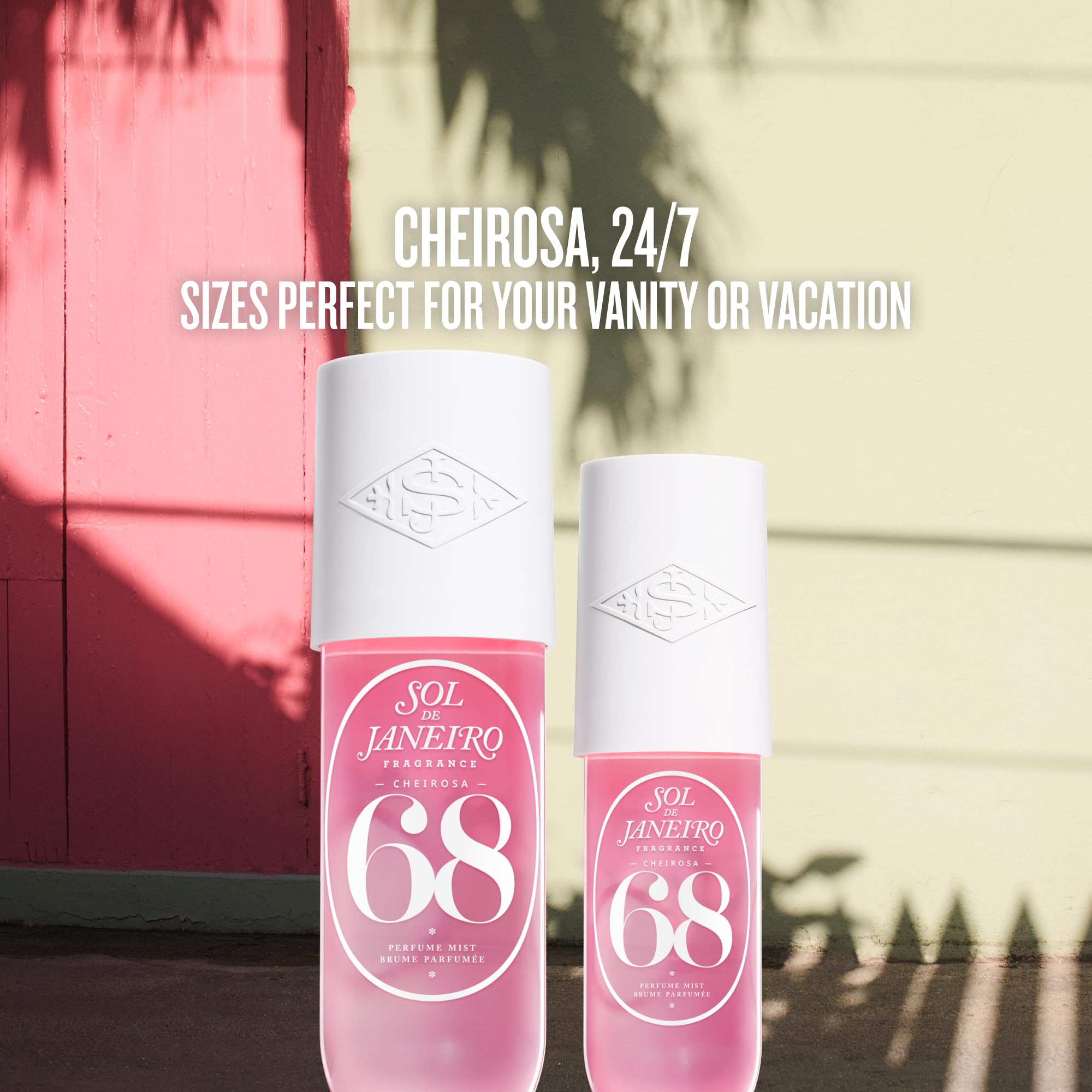 Sol de Janeiro Cheirosa 68 ocean air halo for a breezy feel.