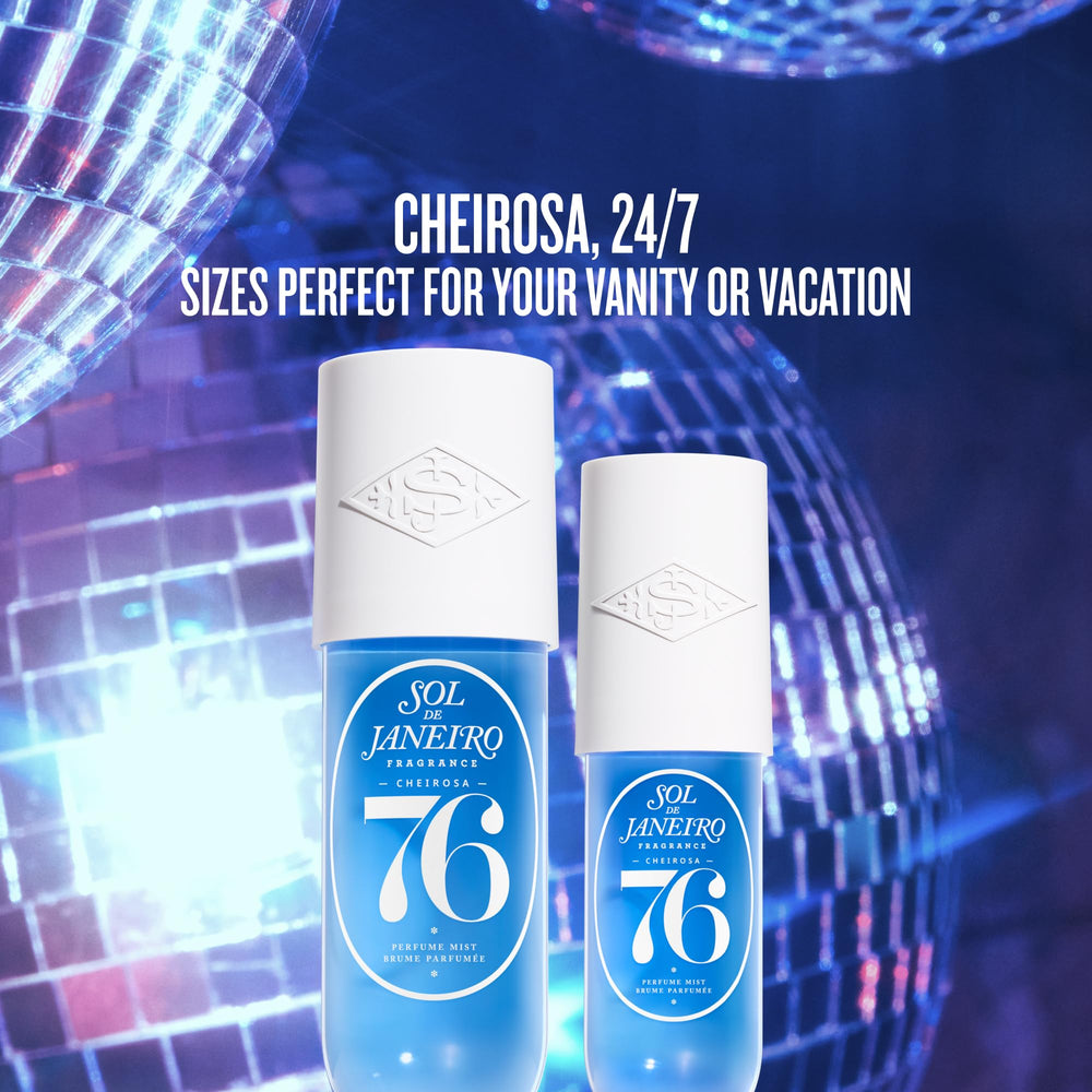 Sol de Janeiro Cheirosa 76 amber floral fragrance family label