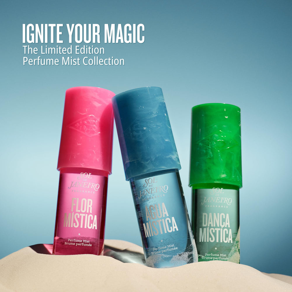 Mist can be layered with other Sol de Janeiro fragrances for a unique scent.