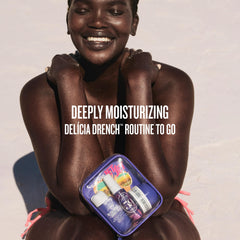 Sol de Janeiro Delícia Drench Body Butter jar seals in moisture for lasting softness.