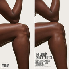 Sol de Janeiro Delicia Drench butter spread on arm for easy application