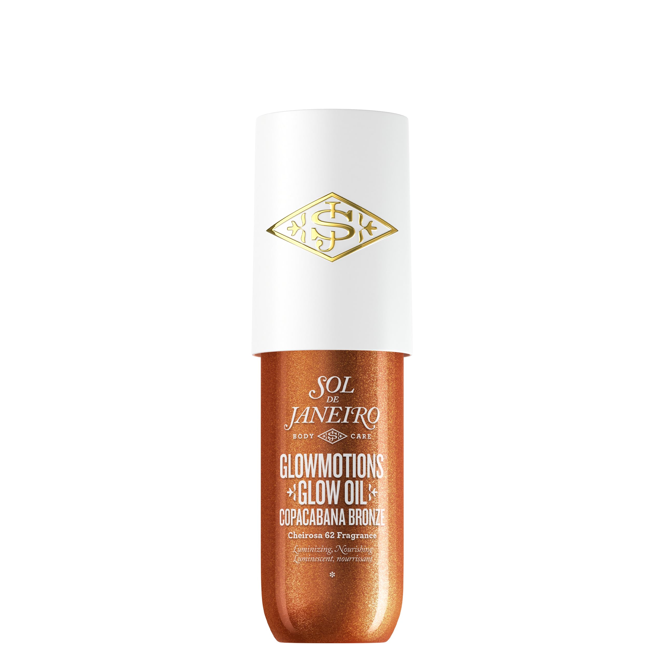 Sol de Janeiro Glowmotions Copacabana Bronze bottle for sun-kissed glow.