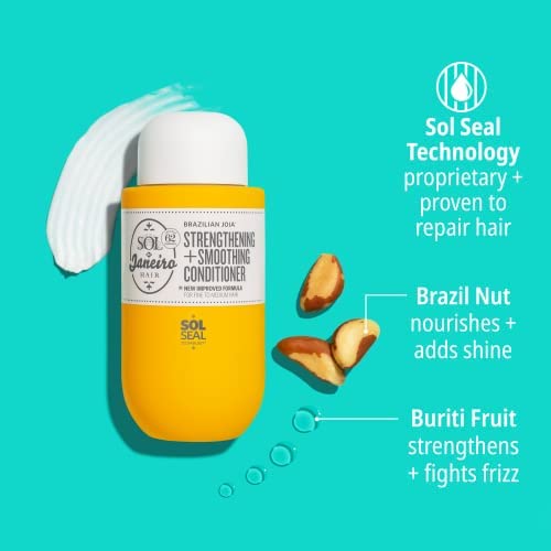 Packaging display shot of Sol de Janeiro Joia conditioner on shelf