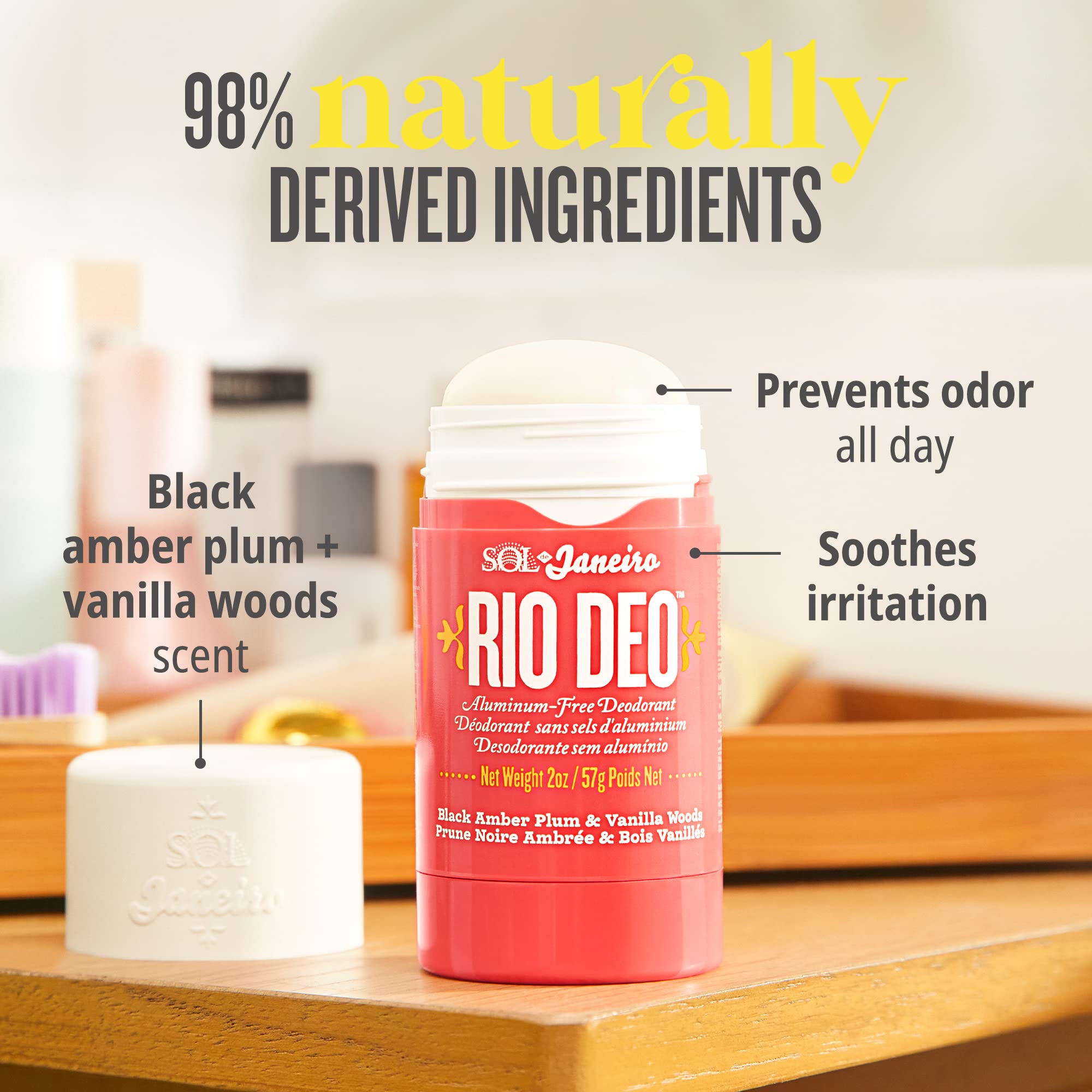 Sol de Janeiro Rio Deo Cheirosa 40 application motion shows easy swipe-on use