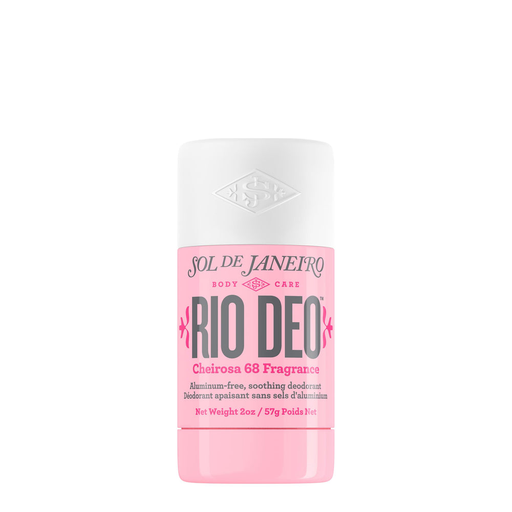Sol de Janeiro Rio Deo Cheirosa 68 front view, refillable aluminum-free deodorant for daily freshness