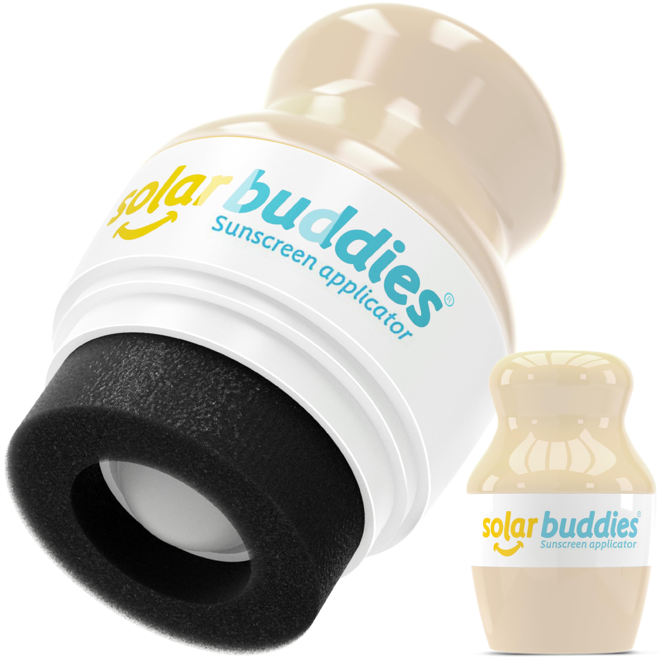 Solar Buddies: aplicador con rodillo para distribución uniforme del protector solar