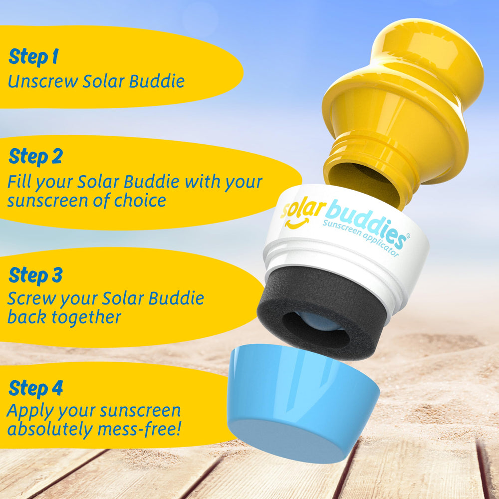 Solar Buddies, tamaño de viaje compacto para bolsos y maletas.