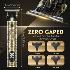 Solati professional beard trimmer with a quiet 10W motor for smooth detailing.