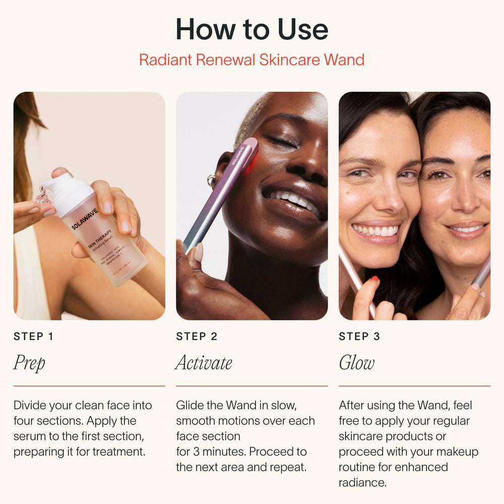 Solawave wand serum cruelty-free skincare option for conscious consumers.