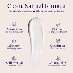 Solia Magnesium Sleep Cream, lavanda suave, aroma relajante para dormir mejor.