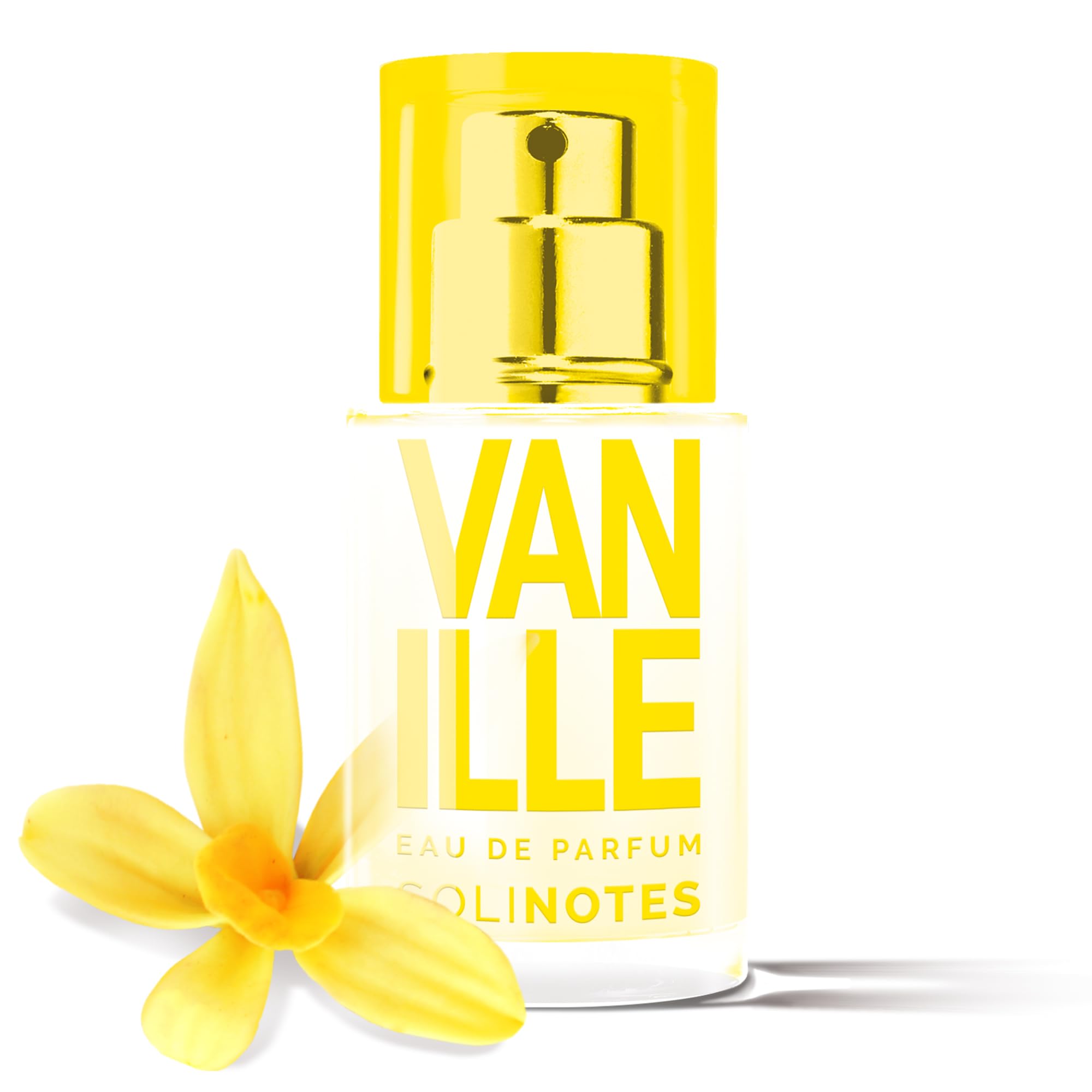 Solinotes Vanilla EDP bottle highlights warm vanilla core for daily elegance.