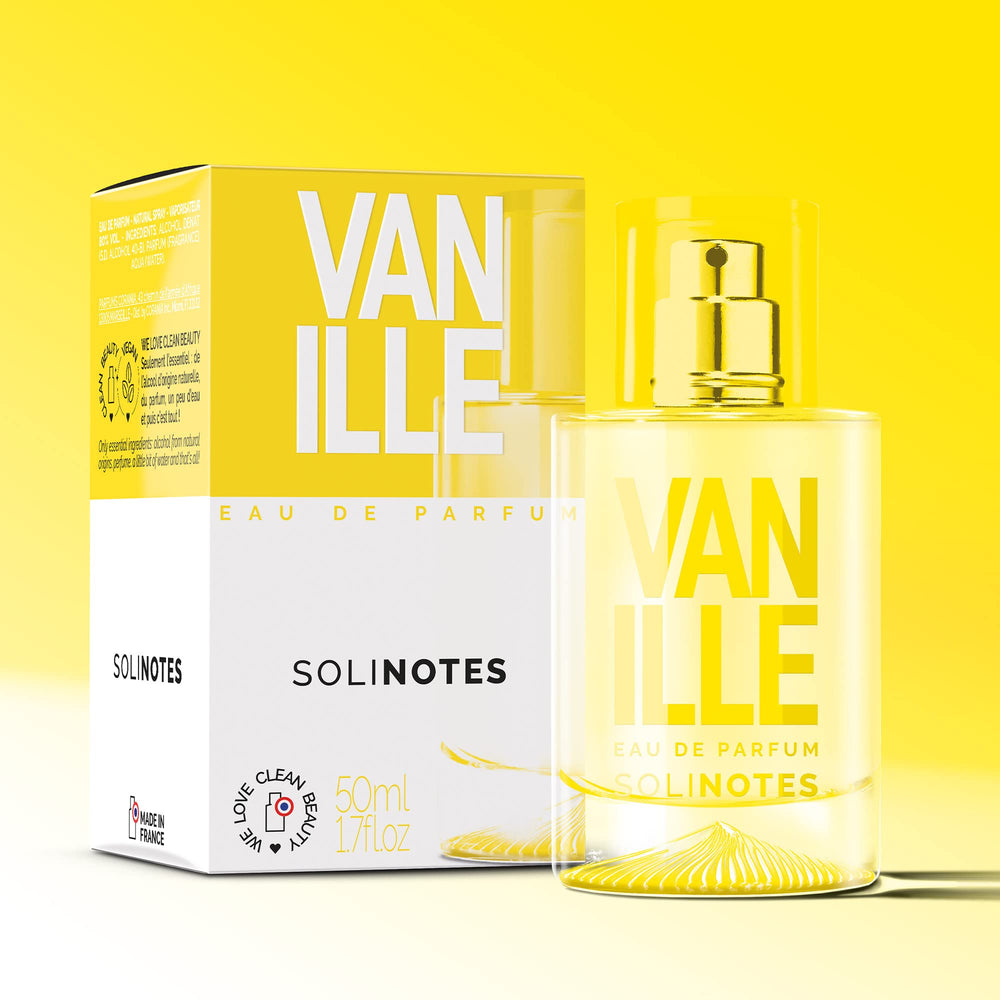 Solinotes Vanilla with delicate white florals for calm, versatile moments.