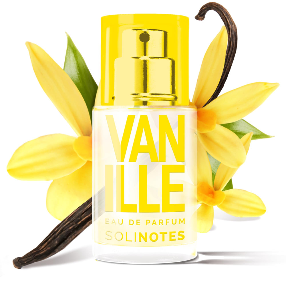 Solinotes Vanilla tonka bean detail with creamy depth.