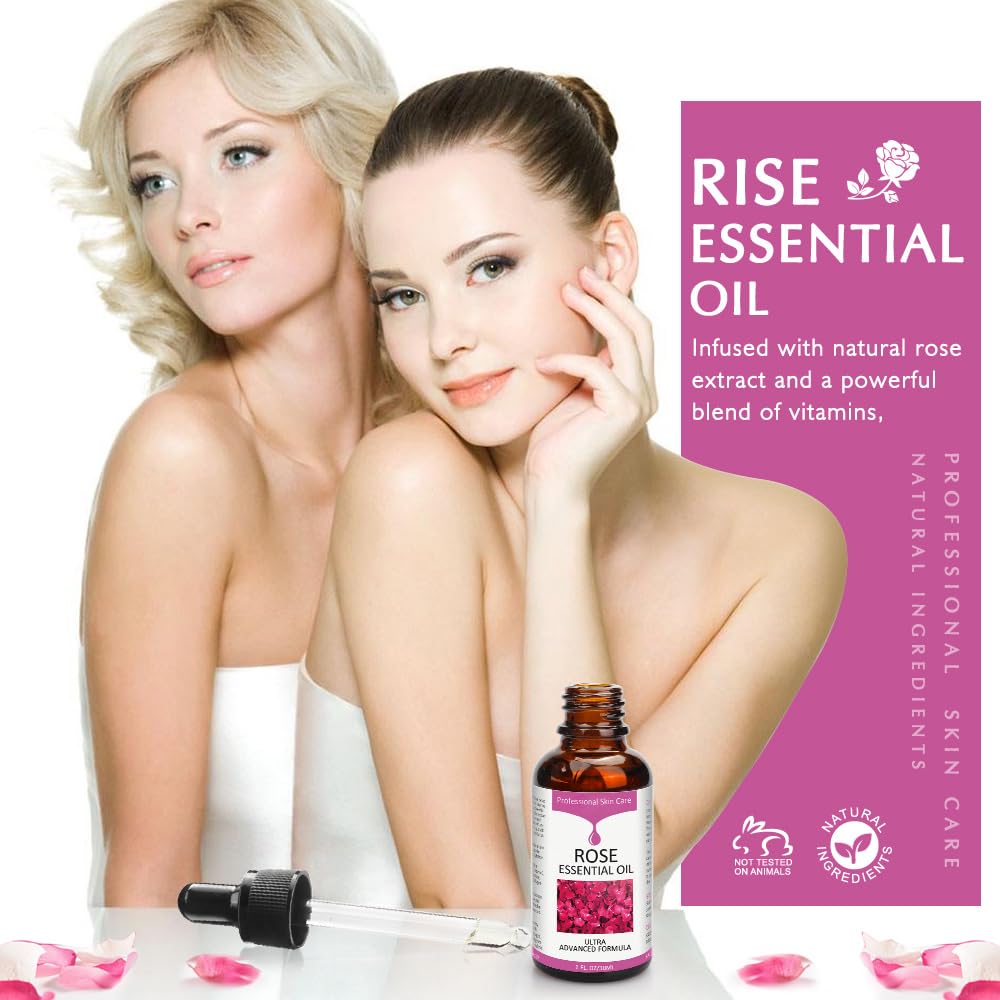 SOLOTREE aceite de rosa como ritual diario de cuidado.