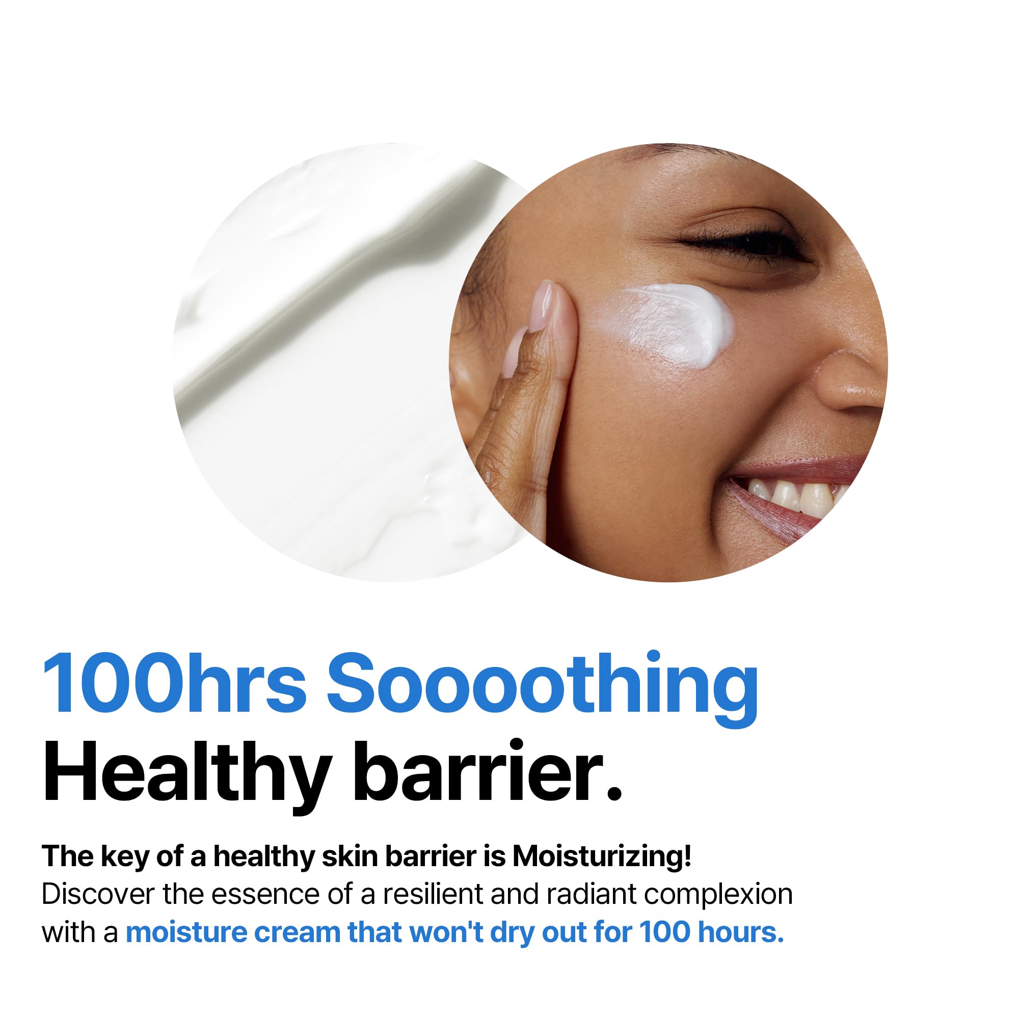 SOME BY MI Beta-Panthenol Repair Cream ingredients panel highlighting panthenol and shea butter for nourishment.