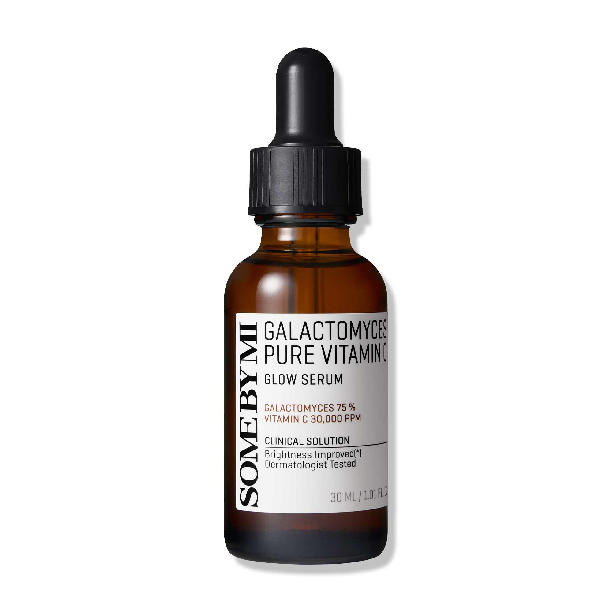 SOME BY MI Galactomyces Vitamina C Serum en bote, brillo y uso diario