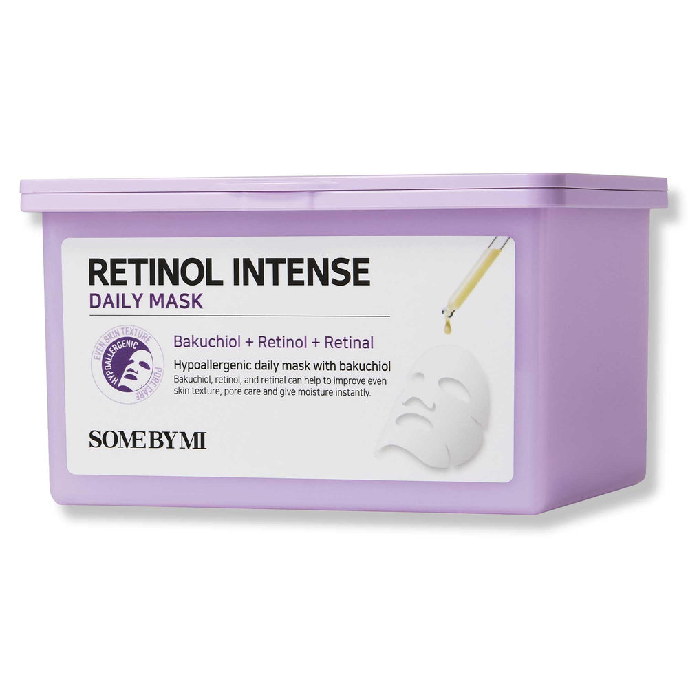 SOME BY MI mascarilla diaria con retinol intenso, empaque a la vista