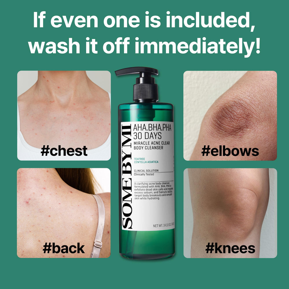 SOME BY MI Tea Tree extract close-up highlighting skin care for acne-prone areas