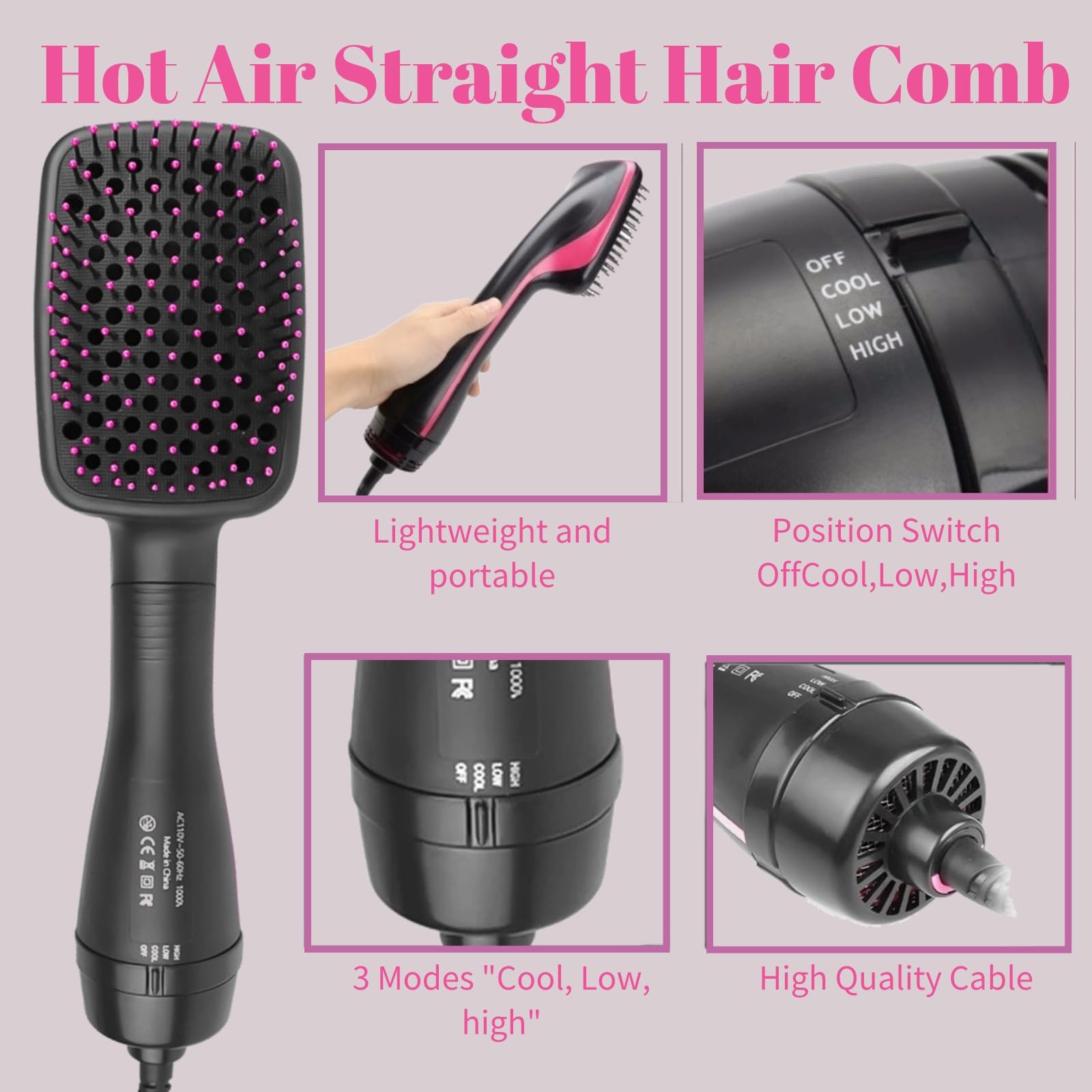 Sonalux ergonomic-design highlighting comfortable grip