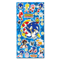 Sonic stickers included to make bath time more fun and engaging