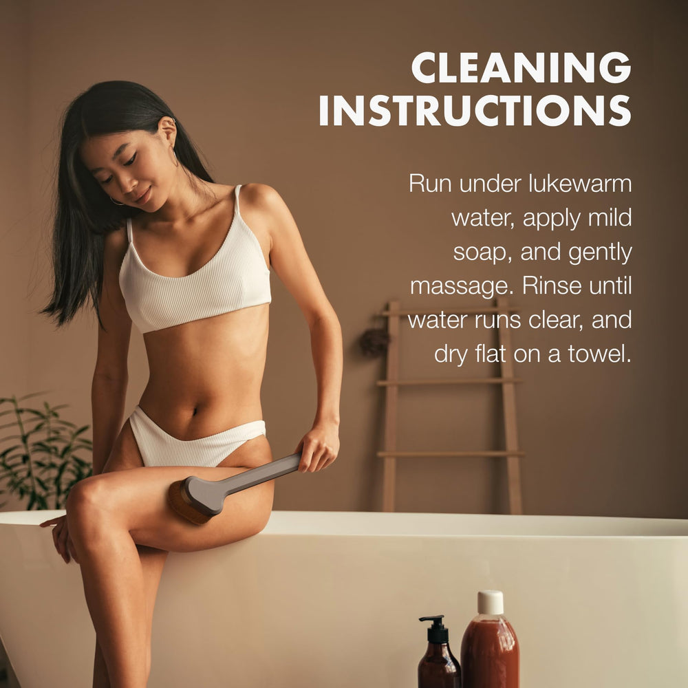 SONN Easy-clean durable brush proves long-lasting and simple to maintain.