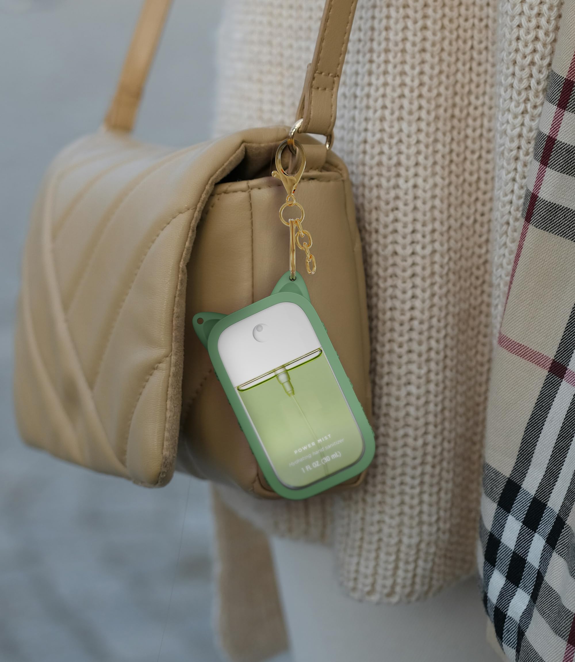 Sonnorel snug-fit case protects Touchland spray from leaks