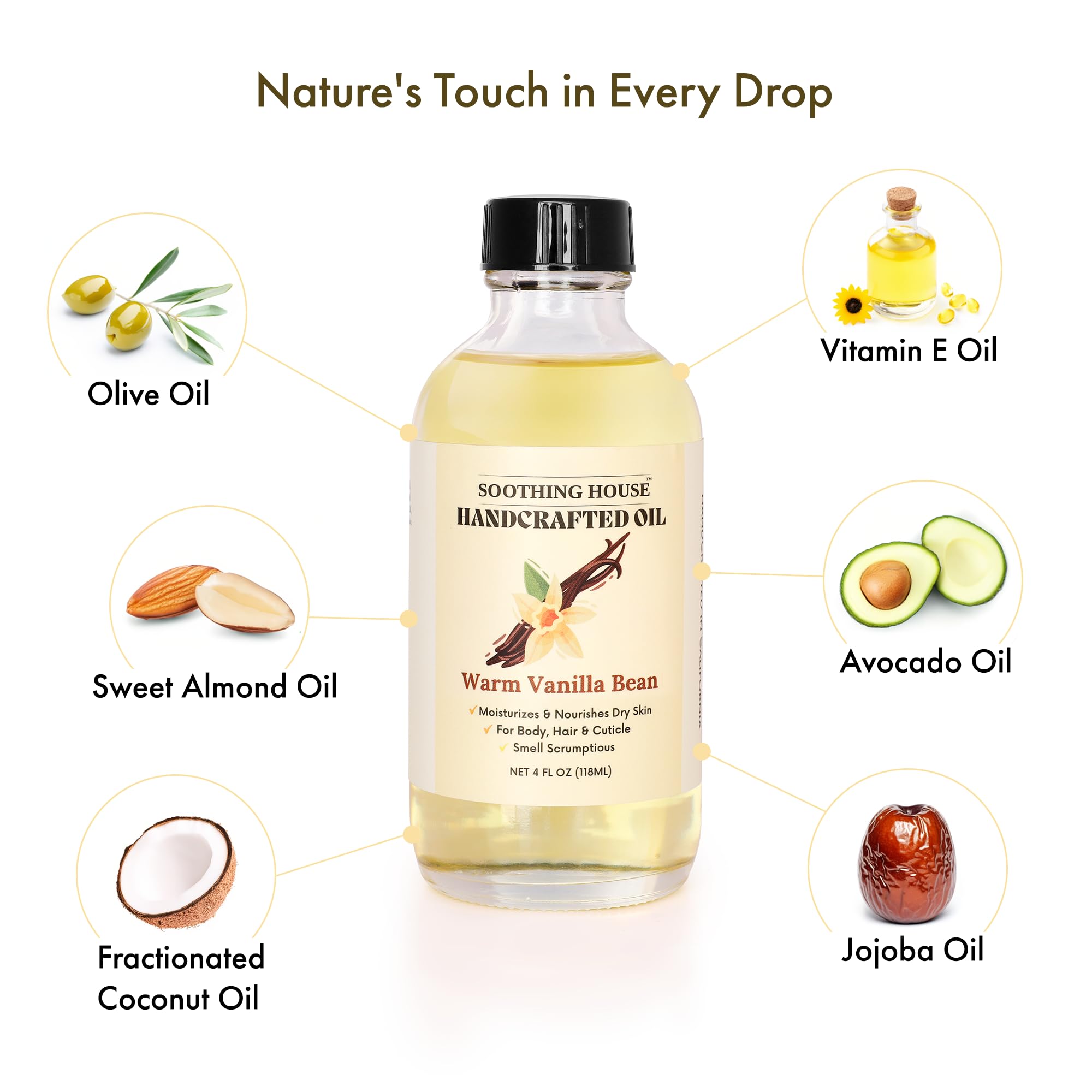 Soothing House clean ingredients with no parabens or sulfates
