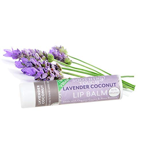 Soothing Touch bálsamo labial vegano limon, aroma cítrico para uso diario