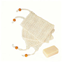 Sopurrrdy bolsa de jabón sisal natural, exfoliación suave durante la ducha