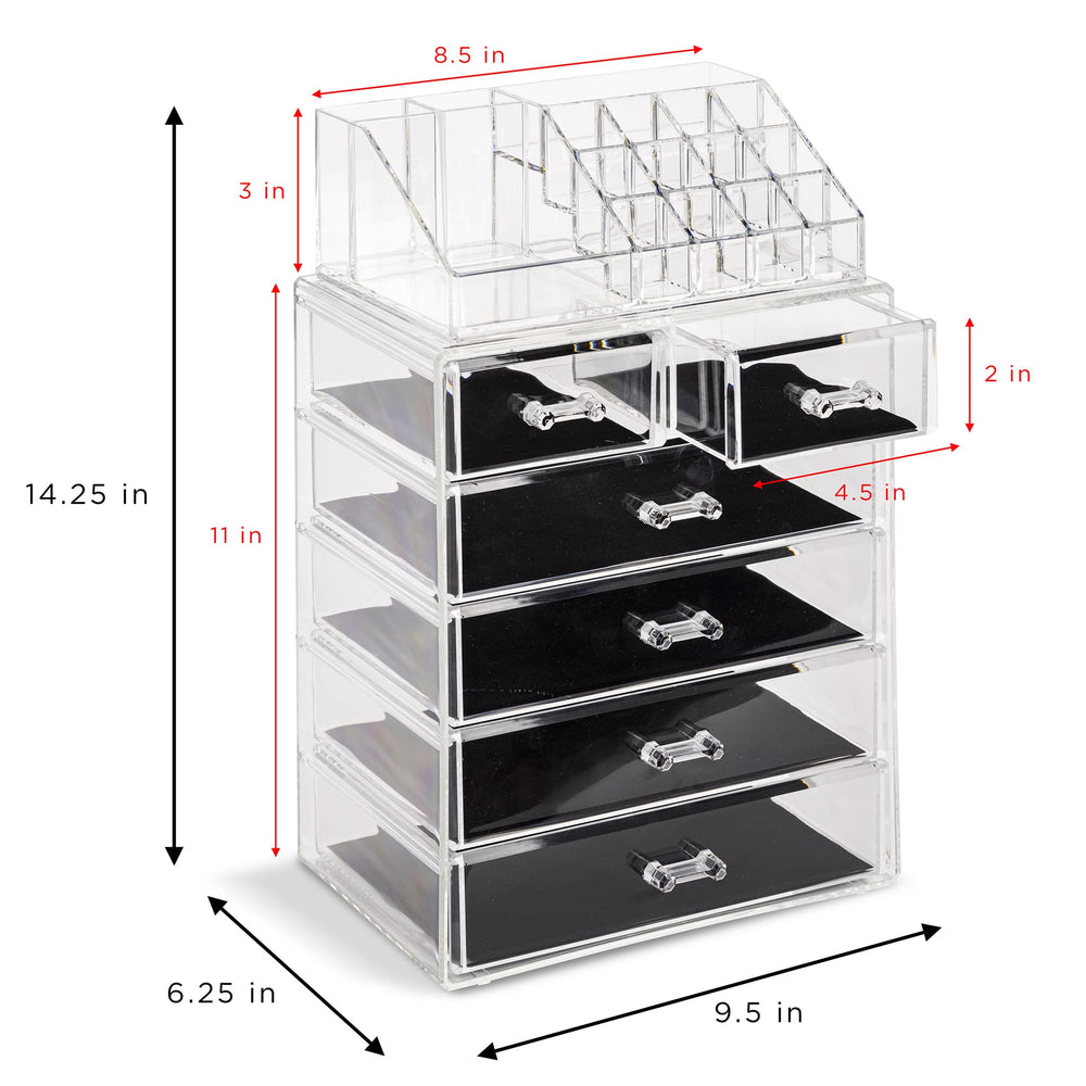 Sorbus top compartment grants quick access to daily essentials.