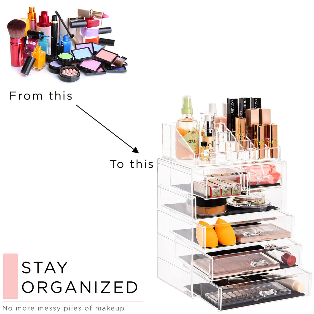 Sorbus gift-ready makeup organizer suitable for teens and beauty lovers.