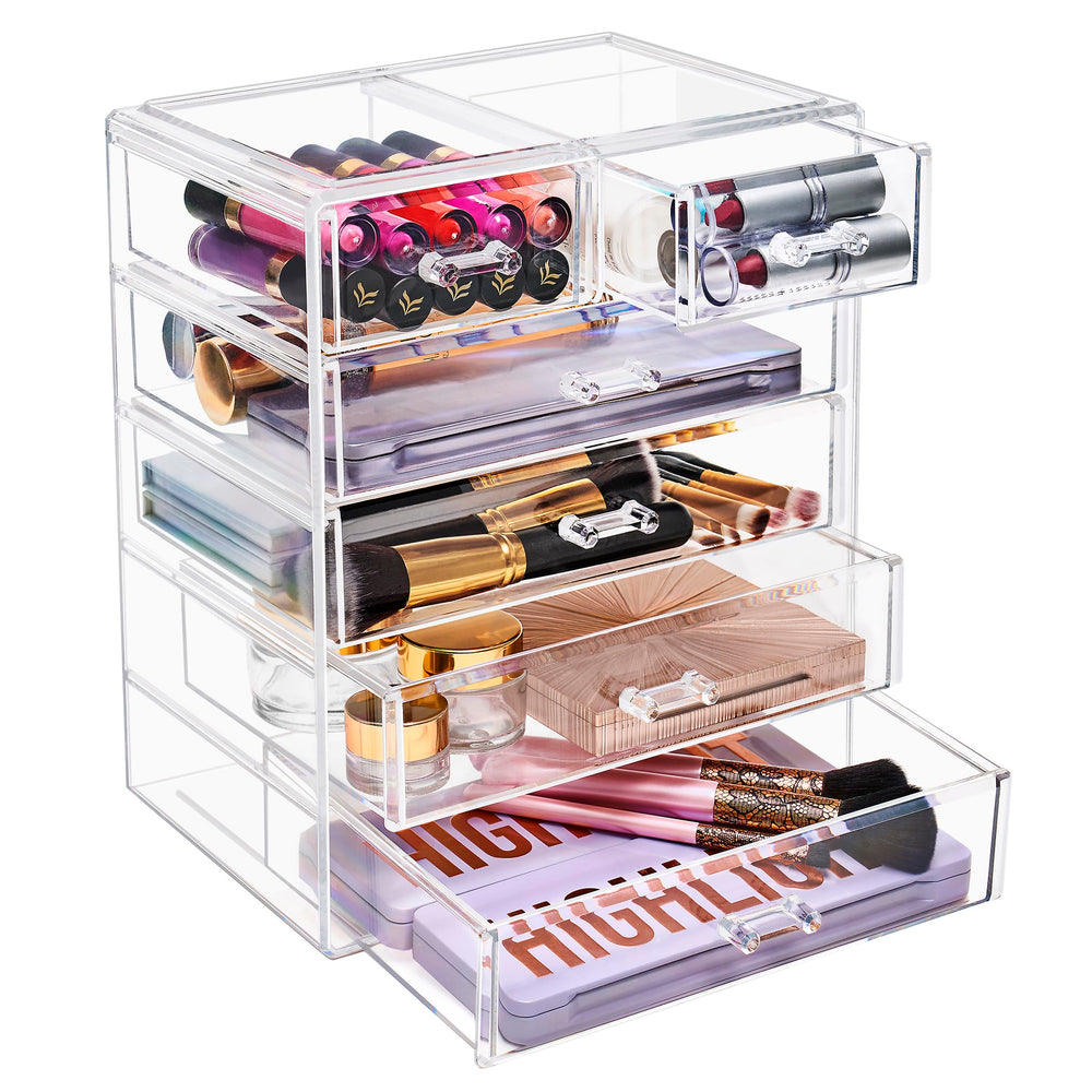 Sorbus compact footprint fits most vanities and counters