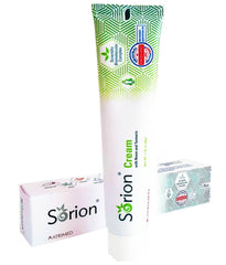 Sorion Crema Cuerpo en Bote: hidratación suave para piel seca.
