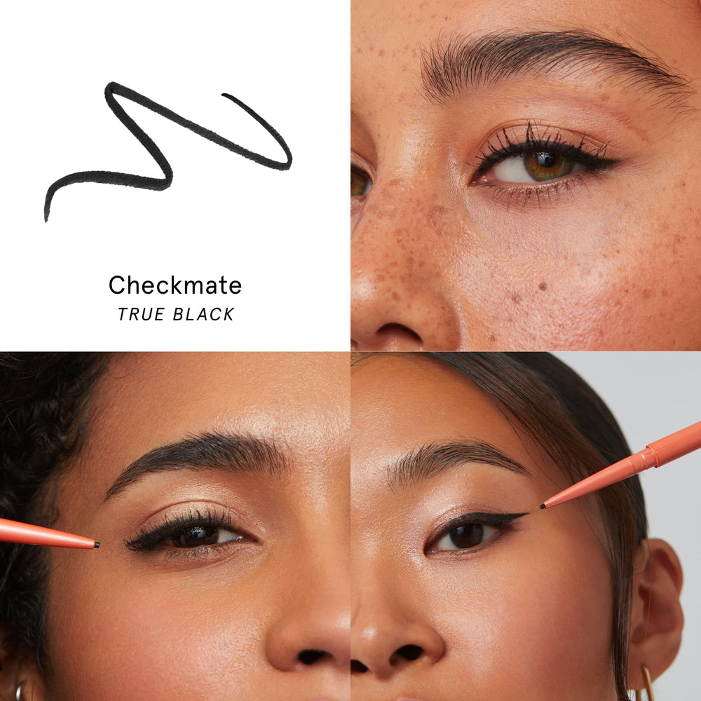 SOSHE Checkmate True Black close-up shows bold, long-wearing color.