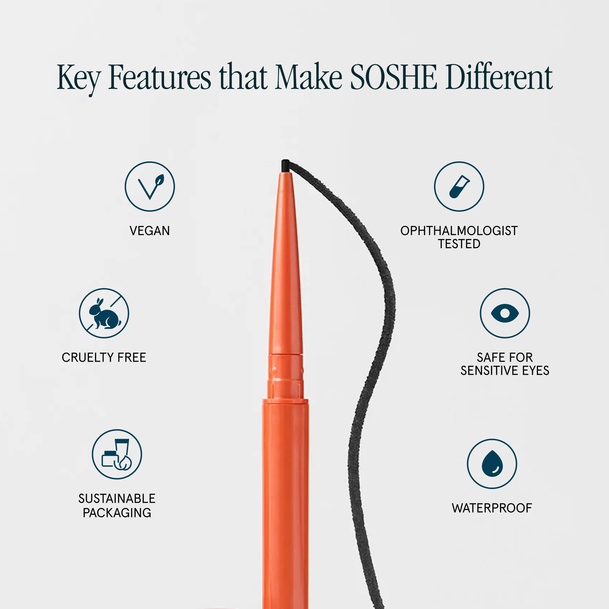 SOSHE gel tip enables beginner-friendly, precise line creation