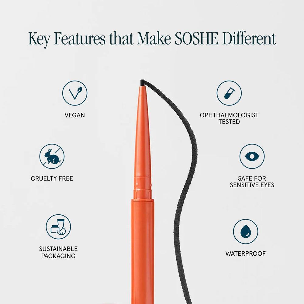 SOSHE gel tip enables beginner-friendly, precise line creation