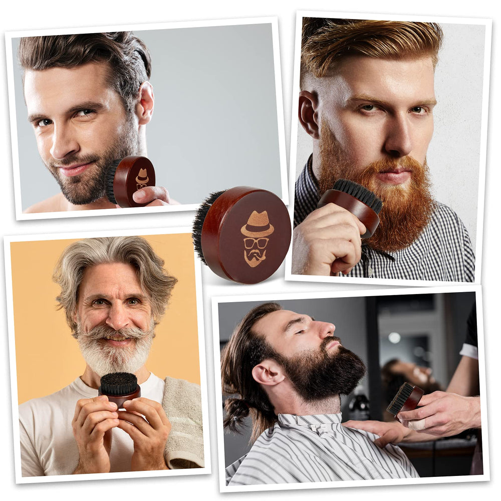 Sosoon wooden handle detail emphasizing durable, comfortable grip for daily grooming.