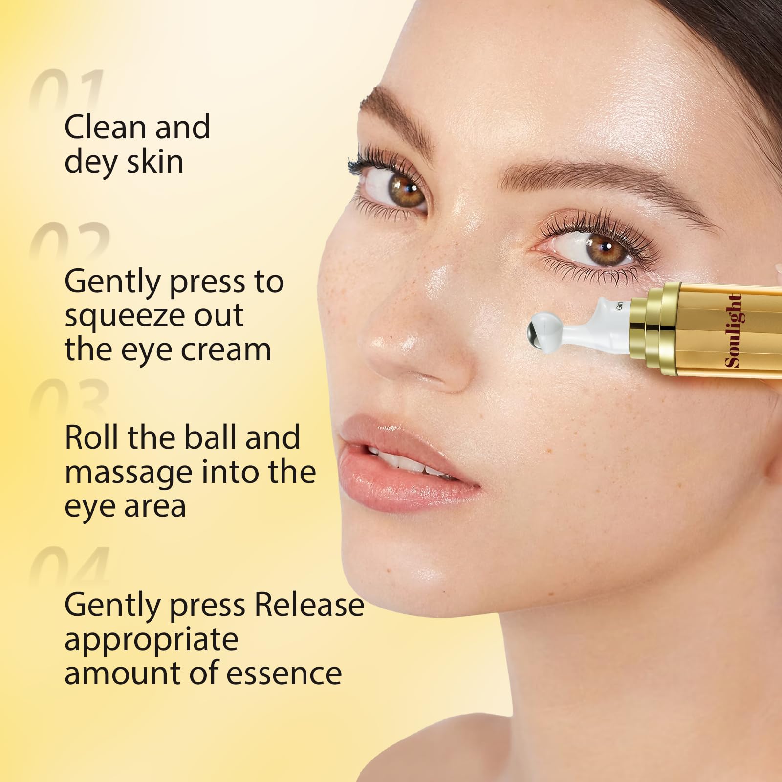 Soulight serum ojos ayuda a deshinchar bolsas bajo los ojos