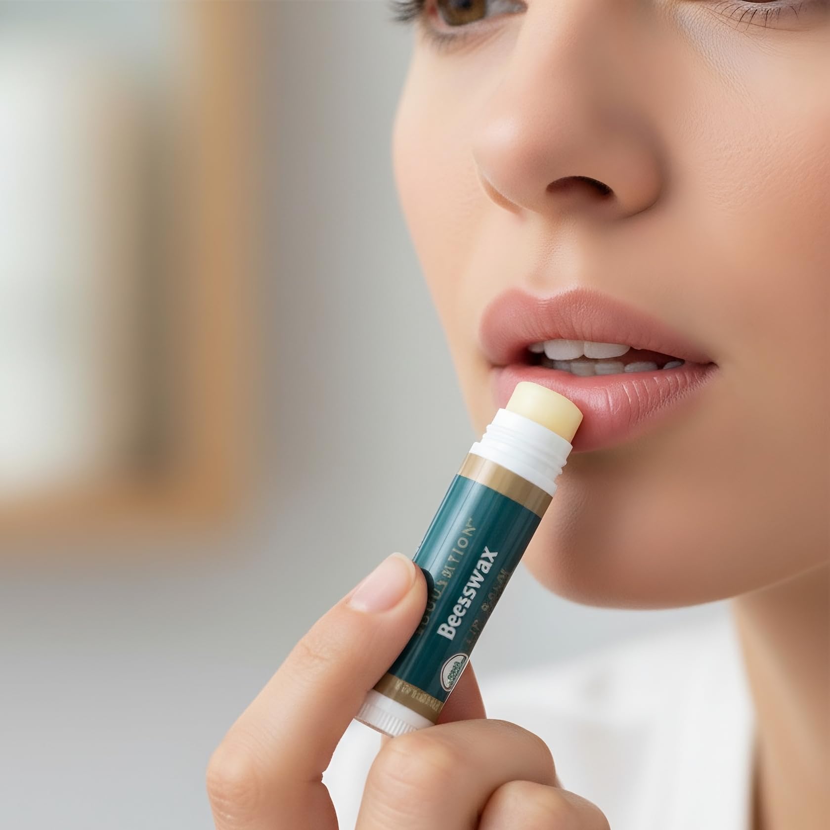 Bálsamo labial SOULSATION textura suave y aroma agradable al aplicar