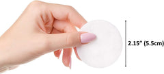 SOULSATION Organic Cotton Rounds ultra-soft texture for delicate facial cleansing.