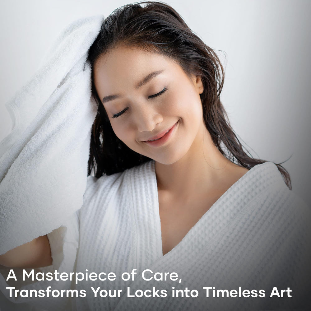 SOULSPA PURE DHT blockers graphic emphasizes anti-thinning support for healthy-looking hair.