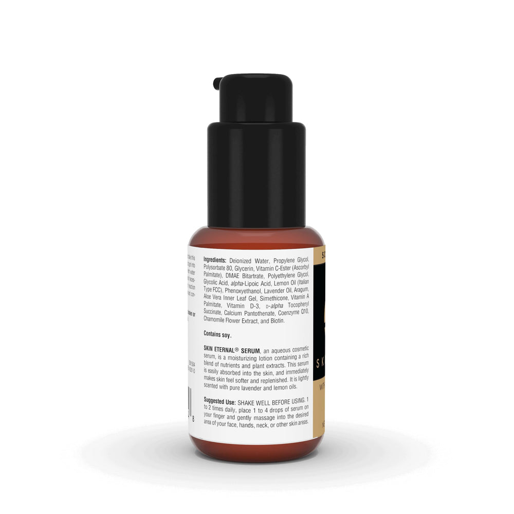 Aplicación del Sérum Skin Eternal en el rostro para suavizar la piel
