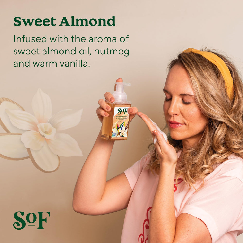 South Of France SoF aroma de almendra y vainilla, experiencia sensorial agradable.